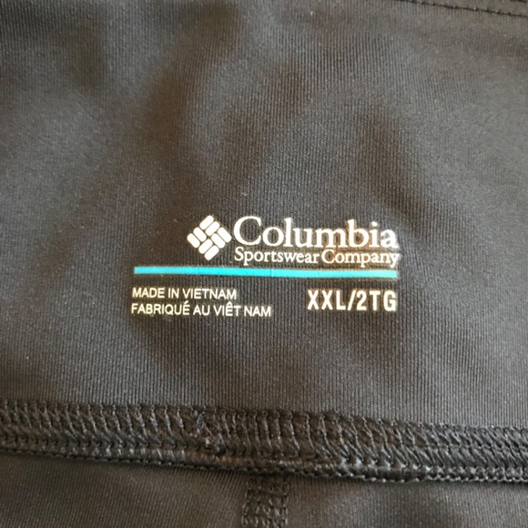 Columbia River Half Tight Omni-Shade Omni-Wick Logo Shorts Size XXL Black - Picture 8 of 9